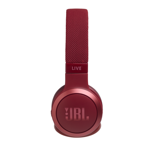 JBL LIVE 400BT - Red - Your Sound, Unplugged - Detailshot 1